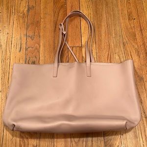 Nude/pink YSL tote